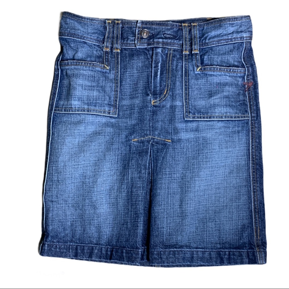 7 for All Mankind Denim Mini Skirt Women's Size 6